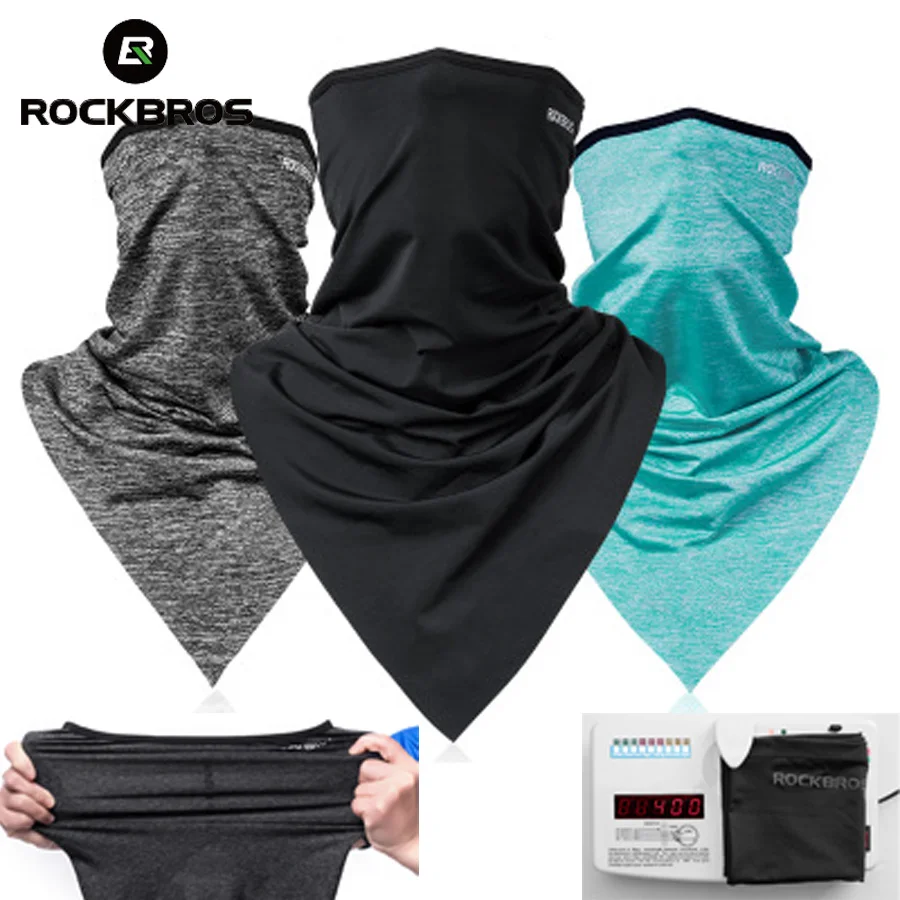 Rockbros Summer Cycling Face Mask Outdoor Sports Scarf Cycling Bandana