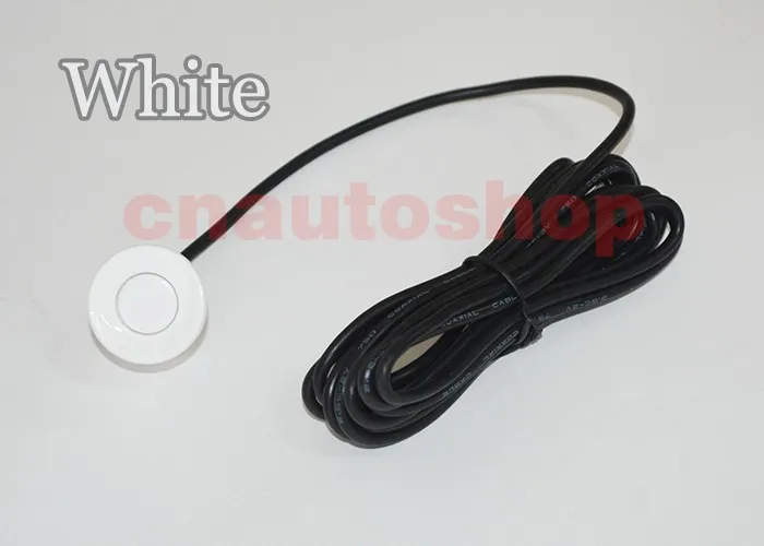 Buzzer Car Parking Sensor Kit Backup Radar Sound Alert Indicator Probe System 4 Sensors 22mm 12V 8 Colors