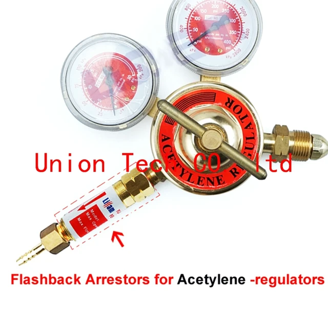 Flashback Arrestor , gas reducing valve Safety Device for oxygen