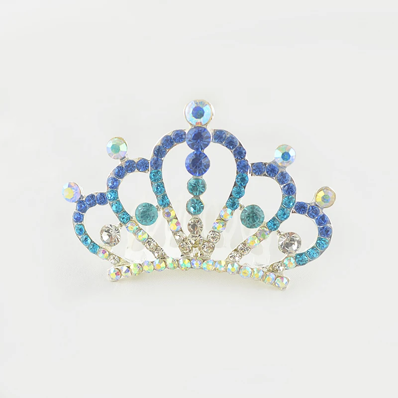 New Romantic Silver Color Hair Combs Rhinestone Women Girl Hairpins Wedding Accessories Female Women's Jewelry | Украшения и