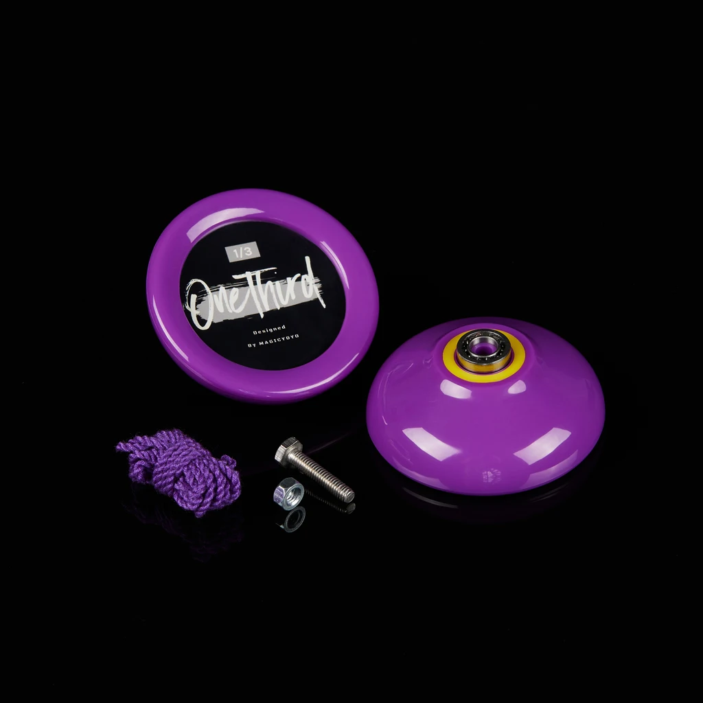 MAGICYOYO Responsive YOYO D2 1/3 One Third ABS Professional Yoyo Ball for 1A 2A 3A 5A Advanced Pro Level String Trick Sport Toy 