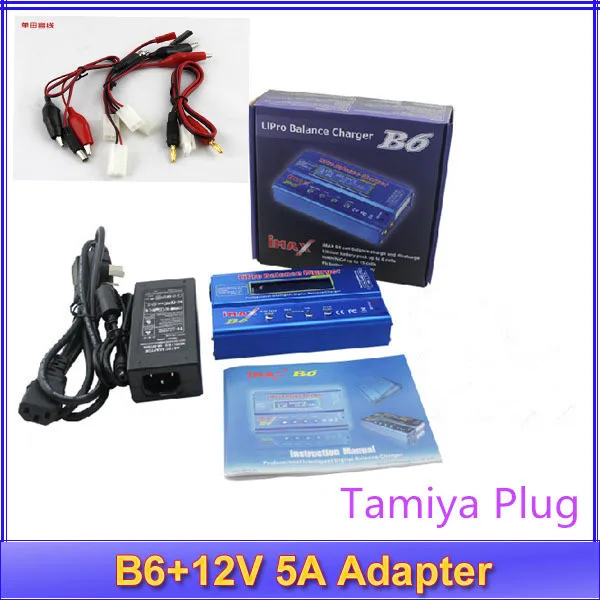 Adaptateur iMAX B6 LCD Écran Numérique RC Lipro Chargeur Batterie NiMh Balance