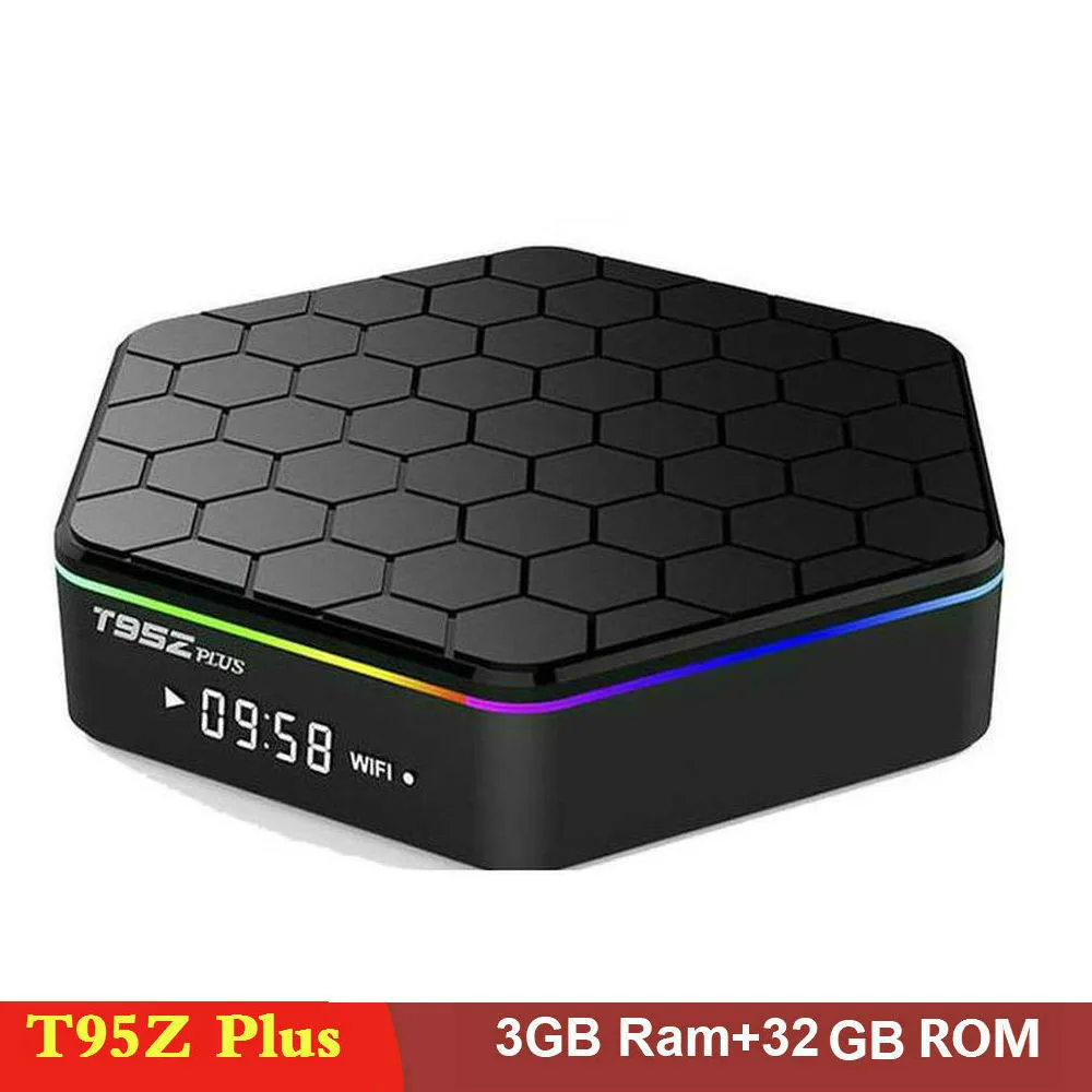 

3G/32G Android 7.1 TV BOX T95Z Plus Amlogic S912 OctaCore 2G16G T95Z + Smart Set Top box 2.4G/5GHz Dual WiFi BT4.0