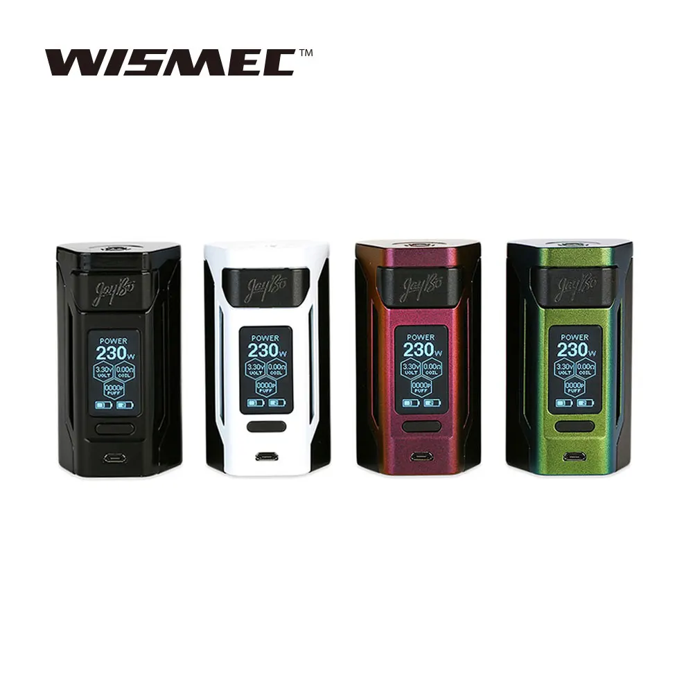 

Original WISMEC Reuleaux RX2 21700 MOD Max 230W Output 1.3-inch Large Screen RX2 TC MOD FIT Gnome Tank No 18650 Battery VS GEN3