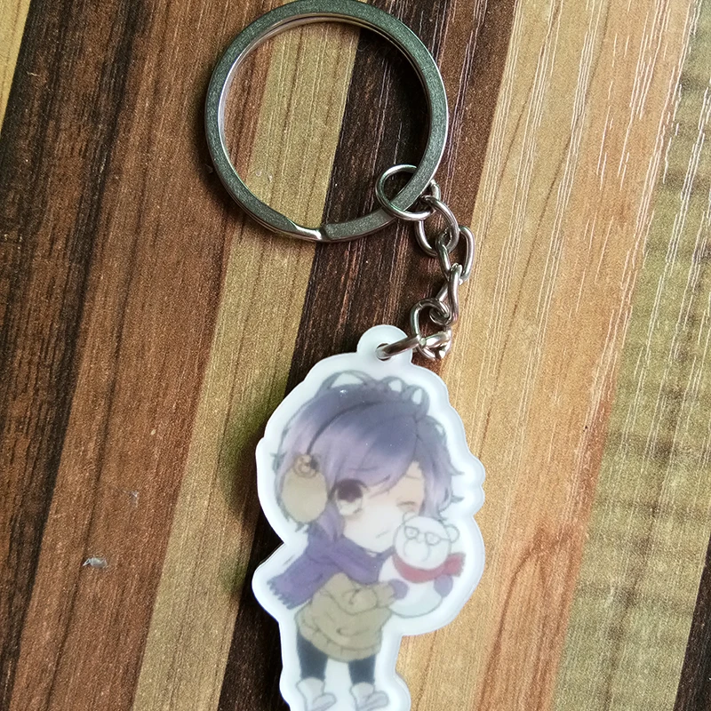 Аниме брелок Diabolik Lovers Komori Yui Ayato Sakamaki Syu Sakamaki Reiji кулон брелок для ключей Portachiavi kulcstarto