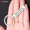 Tasa de descuento LLavero de número de teléfono grabado personalizado, colgante antipérdida, bolso de coche personalizado, joyería de moda, regalo para hombre y mujer x1KDZapJ