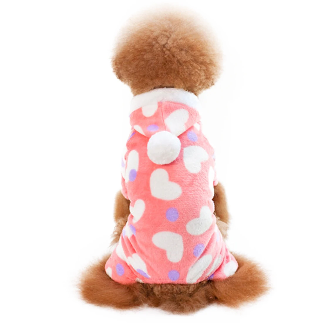 Cute Autumn Winter Pet Products Dog Clothes Pets Coats Soft Fleece