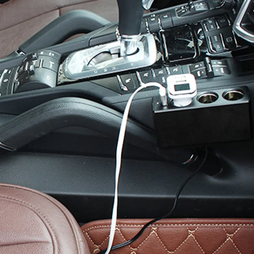 Автомобиль 24 В до 12 в конвертер грузовик редуктор давления автомобиль одна минута три прикуривателя один для трех двойной USB Автомобильное зарядное устройство