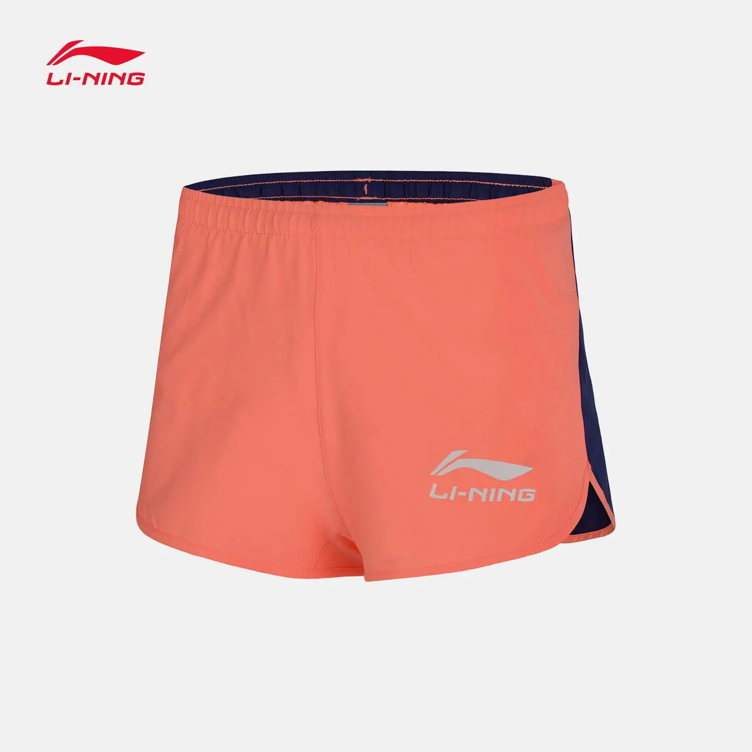 Li Ning спортивные шорты для женщин, новинка, спортивные шорты для бега, тонкие летние, с защитой от света, Тканые спортивные штаны AKSN092 CAMJ18 - Цвет: AKSN092 1H