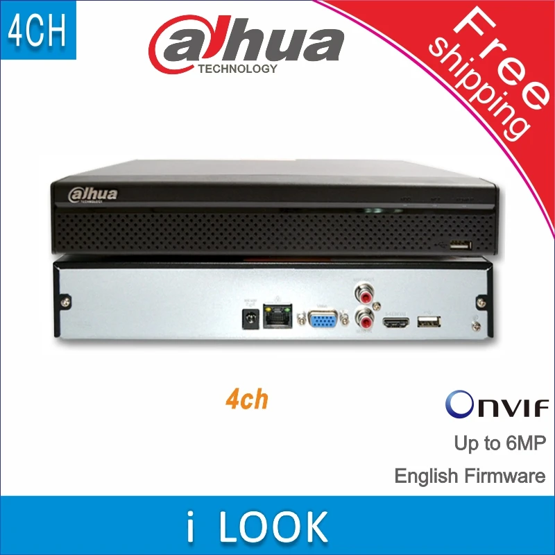 Dahua NVR NVR2104HS-S1 заменить NVR2104HS-S2 4-канальный сетевой видеорегистратор Onvif