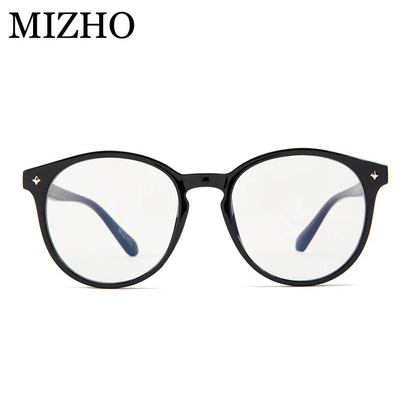 

MIZHO Filtering Blu-ray Protect Eyesight Superstar Eyewear Men Look At Phone Transparent Computer Eye Glasses Frames Women TR90