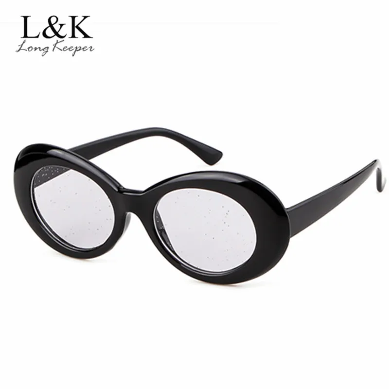 Cute Sexy Retro Oval Sunglasses Women Candy Color Brand 2018 Vintage Sun Glasses Female Flash Lens Black White Eyewear oculos