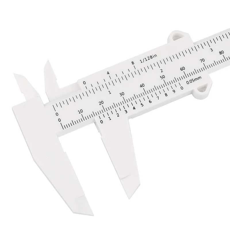 Мини пластиковый раздвижной штангенциркуль линейка Карманный микрометр измерительные приборы для проволоки из бисера ювелирные изделия измерительные инструменты метр