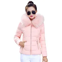 Winter-Women-Jacket-2017-New-Short-Coat-Female-Hooded-Fur-Collar-Warm-Cotton-Down-Jacket-Casual