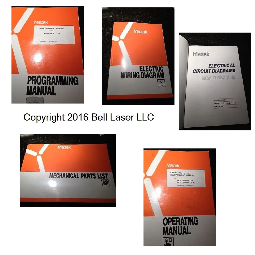 USED Mazak Turbo X 48 CNC CO2 LASER Manuals with Programming manual for Mazatrol-in Woodworking Machinery Parts from Tools on Aliexpress.com | Alibaba Group