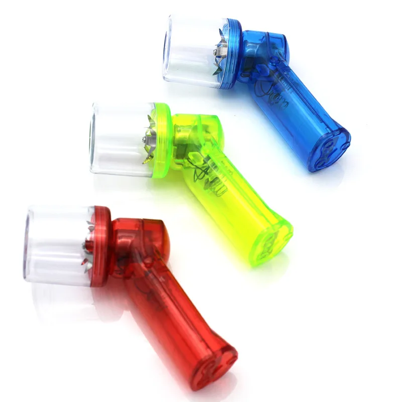 Plastic Mill Herbs Crusher Grinder CaseTobacco Spice Graters Metal crushing Case Classic Gift Drop | Дом и сад