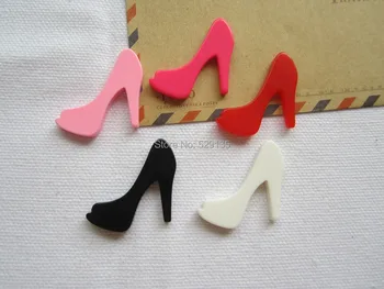 

Resin Hot High Heel shoes, Resin Cabochons for Phone Deco DIY (29mm)