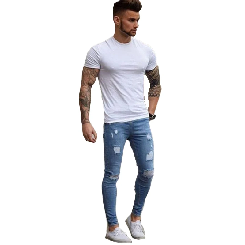 mens jeans t shirt