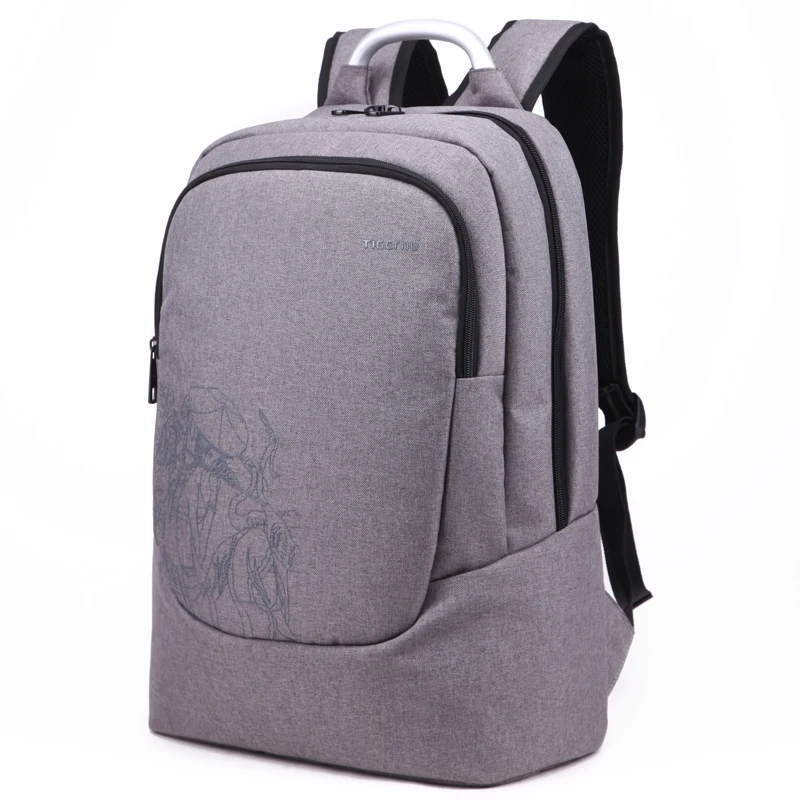 Fashionable Lightweight 15 inch Water Resistant Nylon Backpack School ...