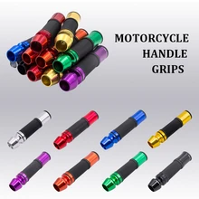 Glowtec универсальные рукоятки для мотоциклов гоночная рукоятка для KTM Honda kawasaki Yamaha Suzuki Ducati Hyosung BMW