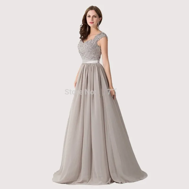 nigerian chiffon long gown styles