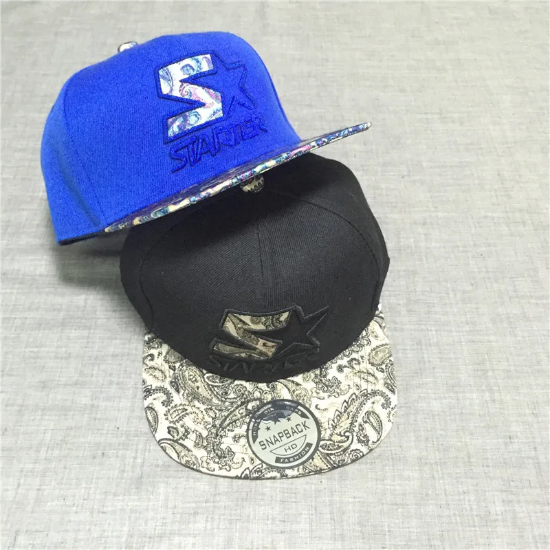 Prix pour Haute qualité hommes démarreur de mode broderie coton bleu Snapback casquette de Baseball Prix pour Haute qualité hommes démarreur de mode broderie coton bleu Snapback casquette de Baseball