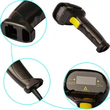 Высокая производительность двунаправленный USB кабель сканер штрихкодов Ручной сканирования штрих-кодов пистолет для бара супермаркет магазин