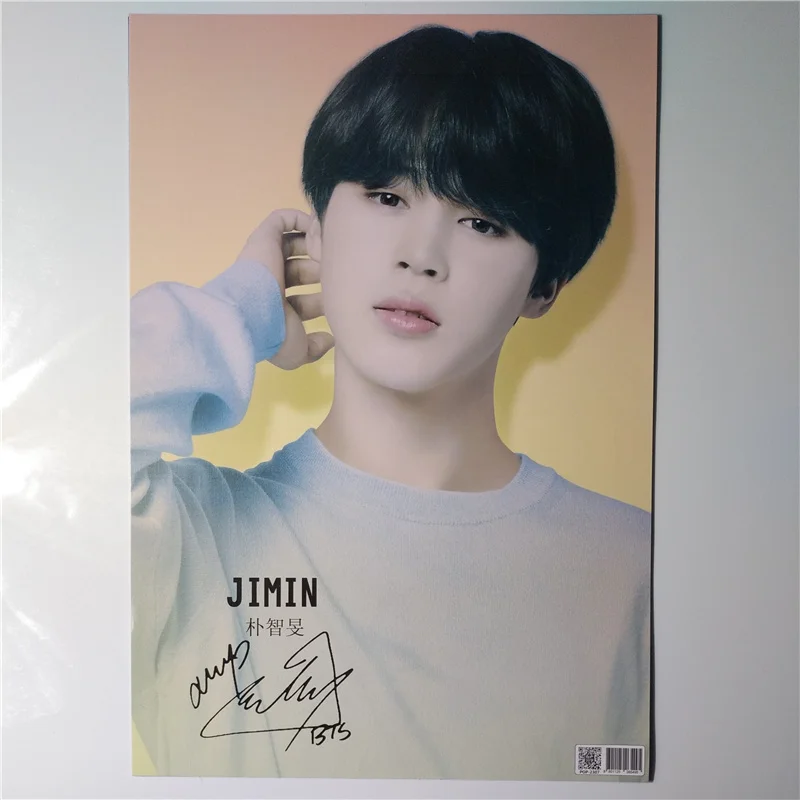 8*(42x29 см) Bangtan Boys Park Ji Min плакаты настенные наклейки подарок