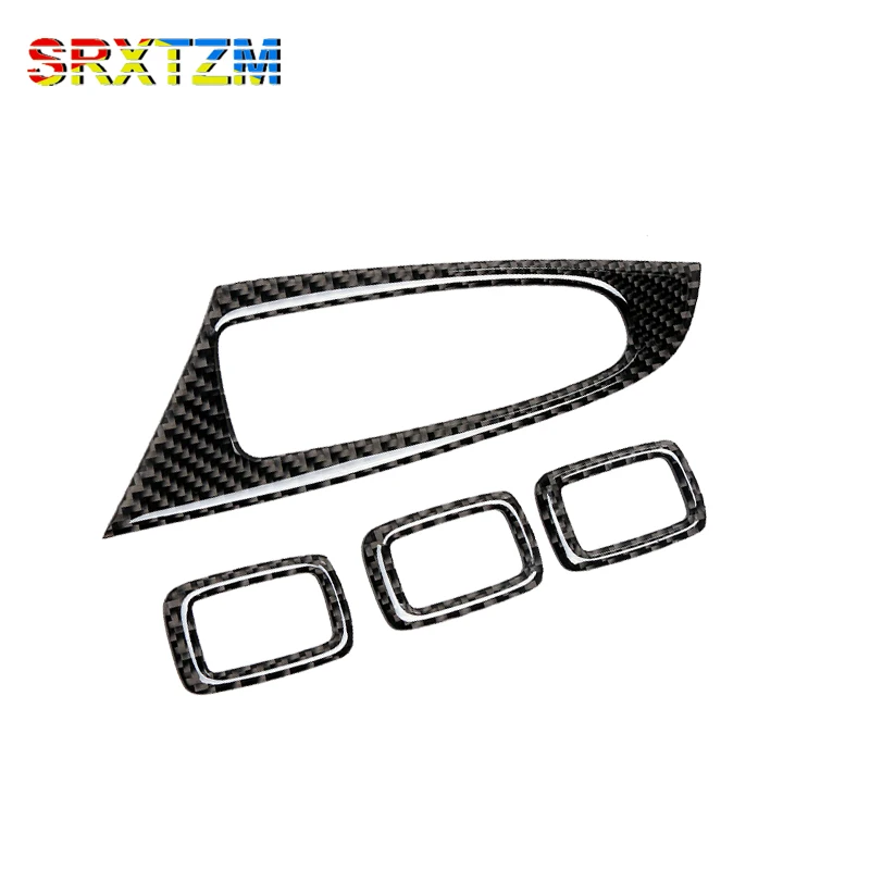 Kia EV6 Innenabdeckung Carbon Look - Türarmlehne Fensterschutter Cover 4-tlg