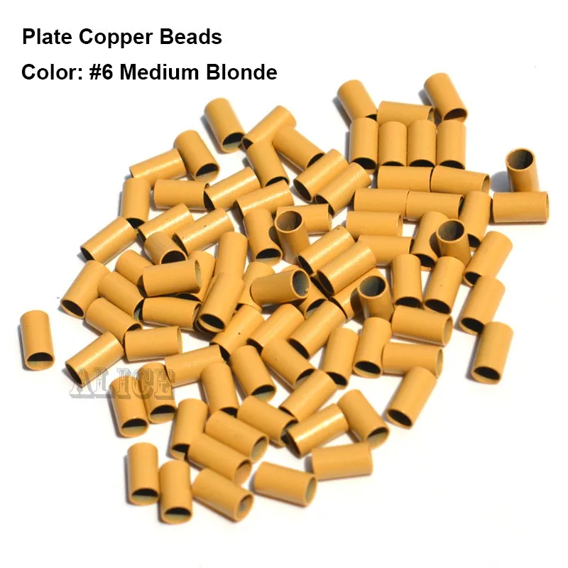Plate Edge Copper Micro Rings 4.03.64.0mm Black Hair Locks Braiding Metal Cuffs For Hair Micro Ring Links