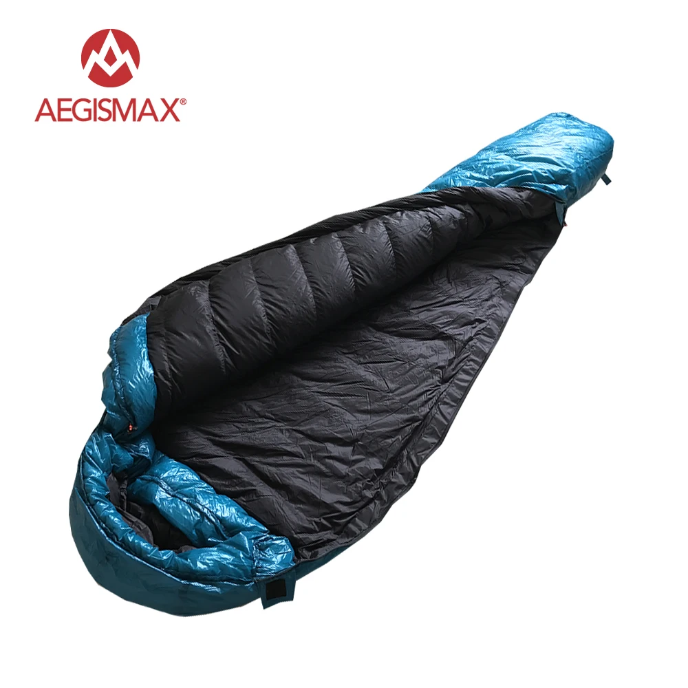 Aegismax M3 ультралегкий спальный мешок для кемпинга 95% белый гусиный пух 3