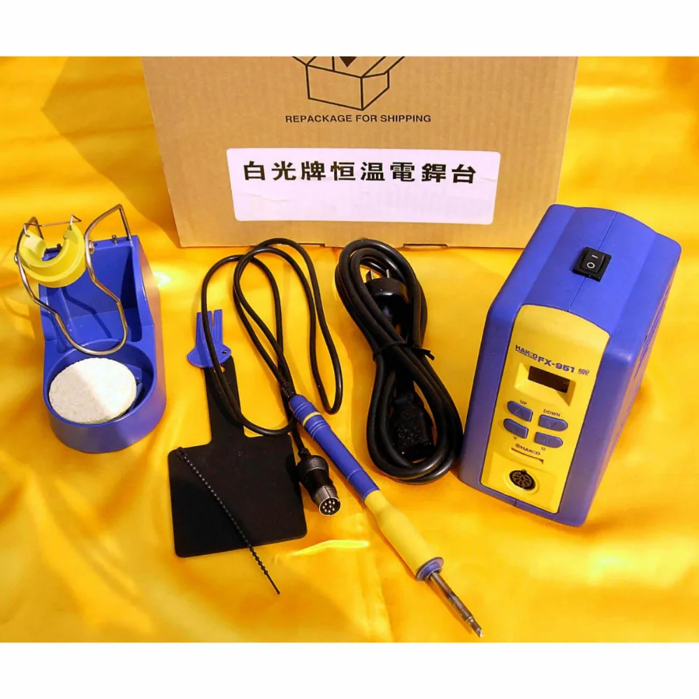 NEW 220V HAKKO FX 951 Digital Solder Soldering Iron Stationsolder iron