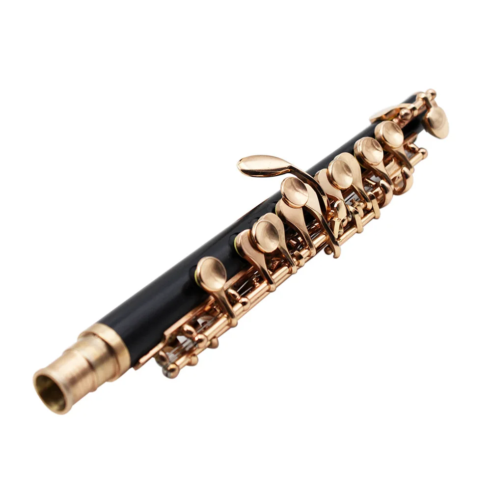 Clarinet C Piccolo Brand LADE Reed Silver Plated Gold Plated Upscale Oxford cloth box Soprano Binocular Clarinet