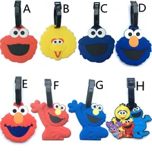 Новые милые ID багажные бирки идентификационный ярлык держатель для чемодана/сумочки/багажа узнаваемые улица кунжута аксессуары для путешествий