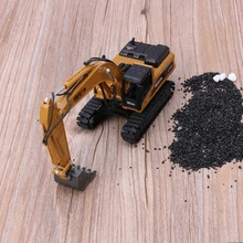 1/50 Scale Diecast Escavadeira Liga Modelos de carros de Brinquedo Veículo De Construção Metálica