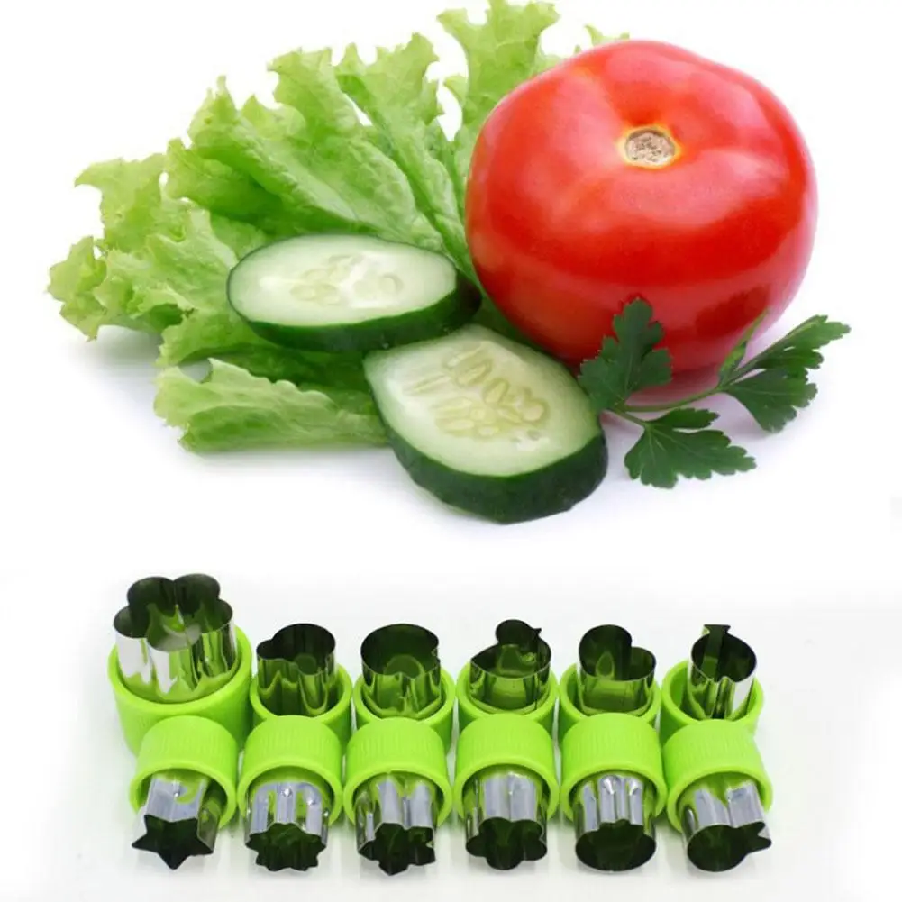 

Vegetable And Fruit Cutting Die Cutter Shapes Set Creative Cookie Mold Cartoon Animal Pattern Food Stencil Biscuit Mold