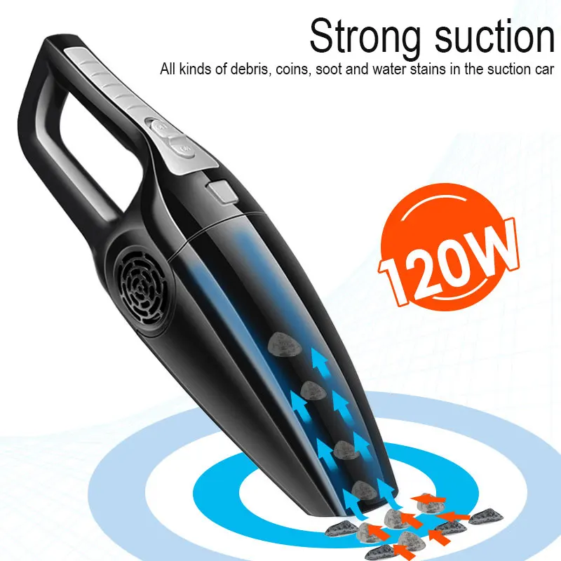 

Car Vacuum Cleaner 12V Convenient Vehicle Dust Collector High Power Fashion Keep Clean