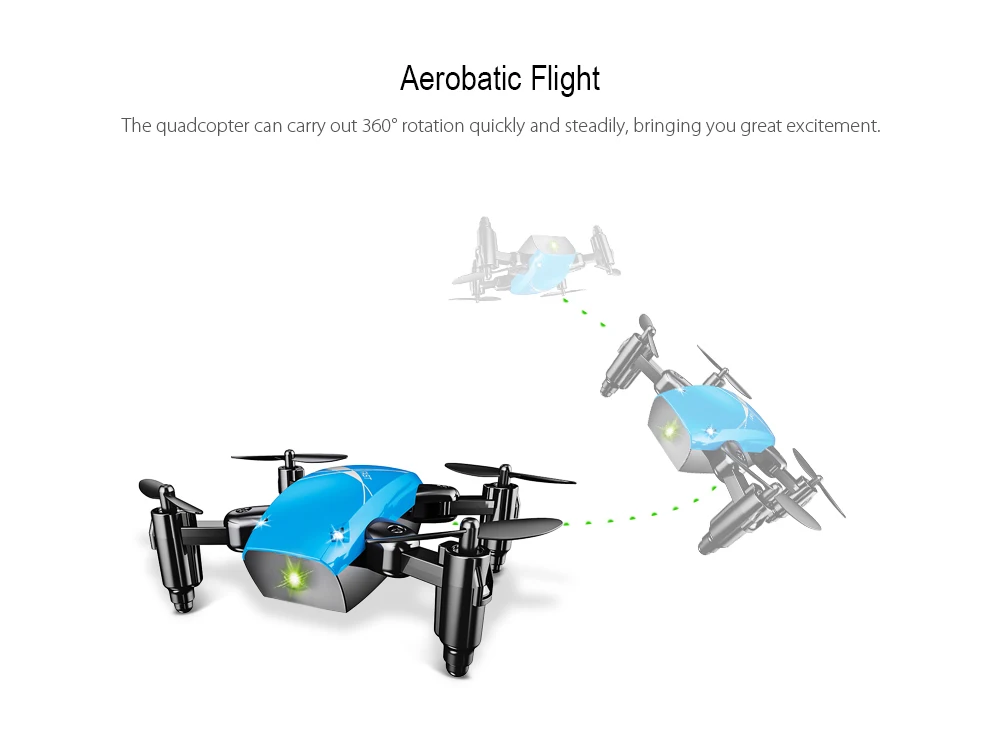 Новинка года Micro складной Дрон Скорость переключатель RC горючего Безголовый режим один ключ возвращение quadcopters RTF подарки для друзей