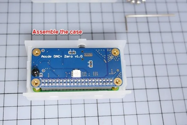 Aoide HiFi DAC plus Звуковая карта для Raspberry Pi Zero+ Матовый Акриловый чехол+ аудио 3,5 разъем для 2 RCA кабель комплект | аудио | DIY