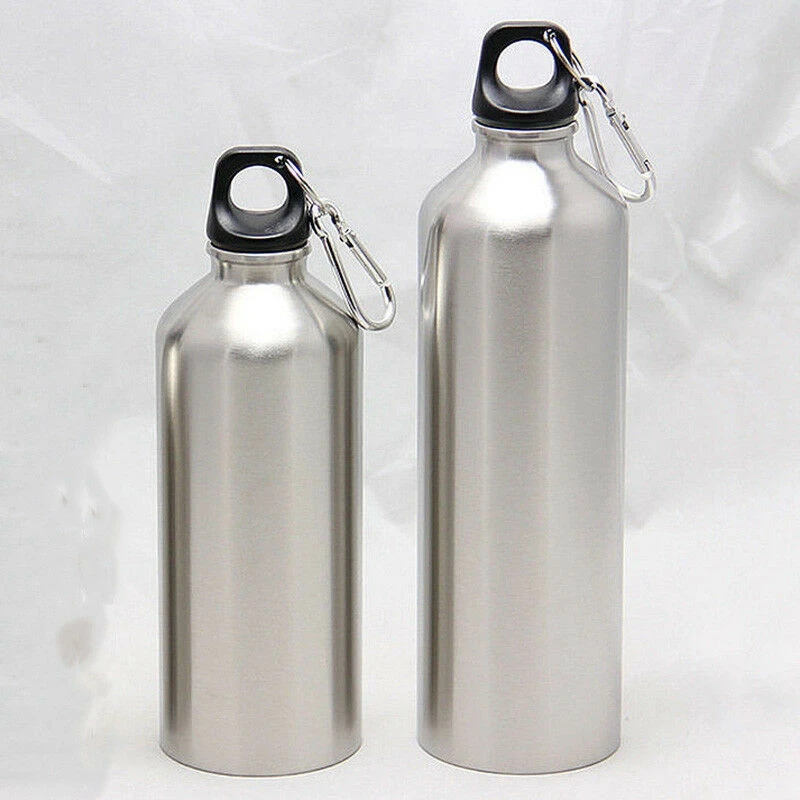 

500ML 750ML Stainless Steel Sports Water Bottles + Leak Proof Cap Gym Canteen Tumbler Water Bottle With Lid 25oz
