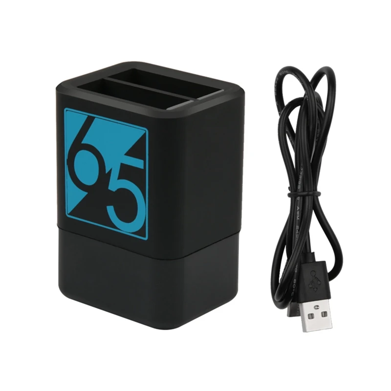 Новый аккумулятор Hero5 501 для Go Pro Hero8 Hero 8 + зарядный кабель Type C двойное зарядное