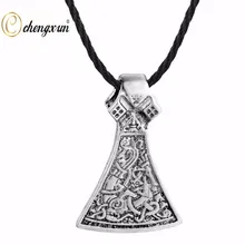 CHENGXUN hombres collar Vintage Slavic amuleto Celtics Irish Druid collar antiguo para hombre joyería talismán(China)