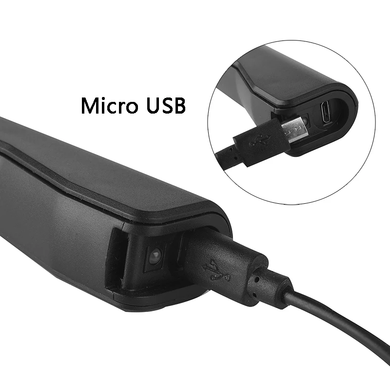 Litwod Z20187 встроенный аккумулятор Micro USB Перезаряжаемый светодиодный светильник светодиодный XP-G Q5 COB фонарь для работы походный светильник