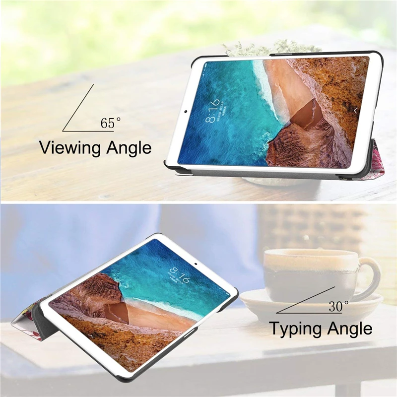 US $798.00 200Pcslot Ultra Slim Lightweight Smart Shell Standing Cover with Auto WakeSleep Feature for Xiaomi Mi Pad 4 80 inch Tablet