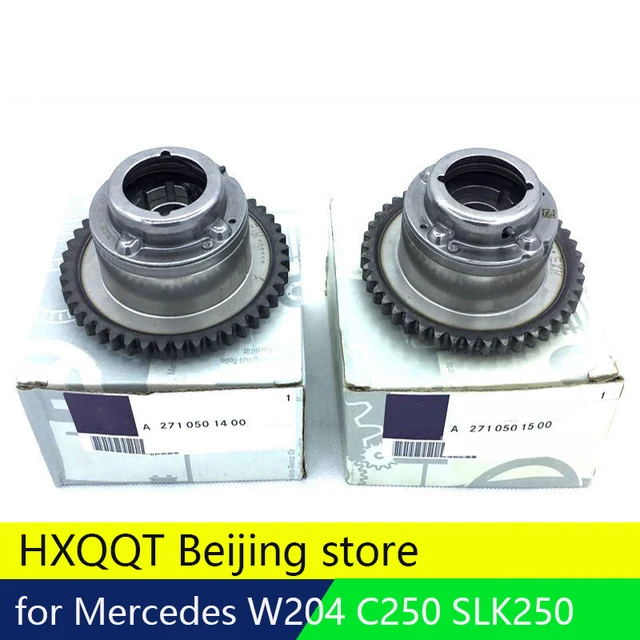 2PCS Camshaft (Exhaust+Intake) Adjuster Actuator for Mercedes C250