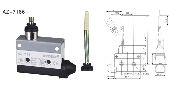 STDELE микропереключатель AZ-7141. AZ-7110.AZ-7121.AZ-7311.AZ-7100.AZ-7166.AZ-7124small горизонтального хода переключатель концевой выключатель сброс