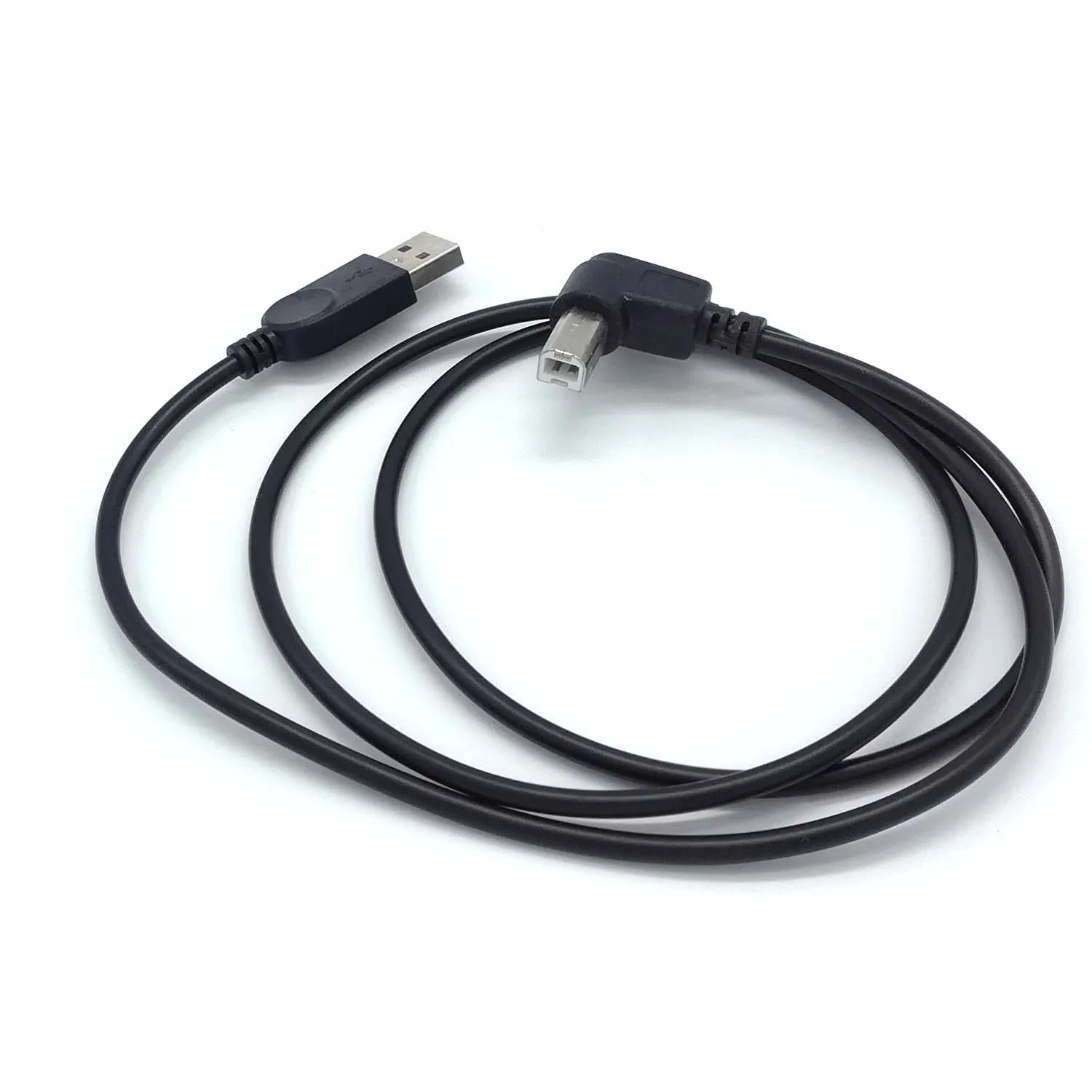 Новый кабель с углом обзора 90 градусов 3 фута USB 2 0 A к B для сканеров принтеров шнур