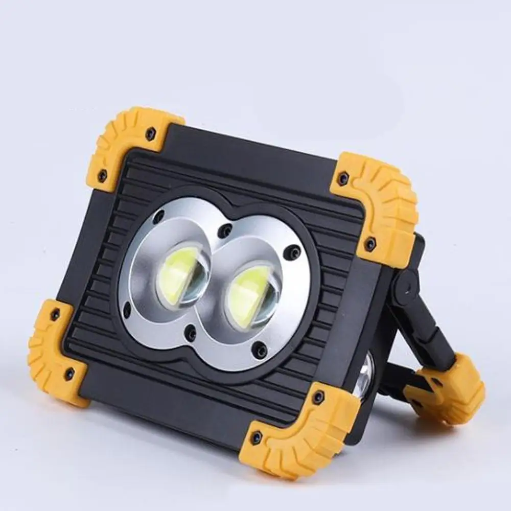 

Led Portable Spotlight Work Light Rechargeable 18650 Battery Outdoor Light For Hunting Camping Led Lantern Flashlight XF30