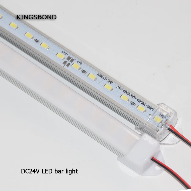 5 шт./лот 50 см DC24V Светодиодная панель 5730 5630 с крышкой ПК жесткая лампа полоса | Отзывы и видеообзор