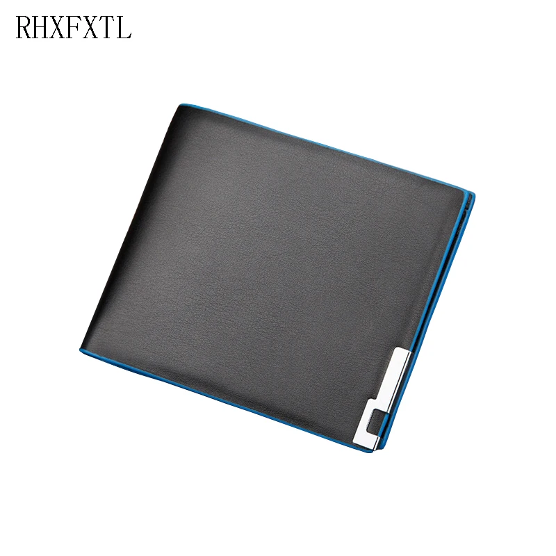 

RHXFXTL Brands men wallet Credit card folder holder business card document Passport package cover ID cardholder clutch purse bag